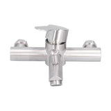 G1/2 Stainless Steel Brushed Bathtub Faucet Cold Hot Water Mixing Valve Triple Shower Faucet V1294-YM0901-3111210292011