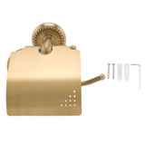 Wall Mounted Toilet Tissue Hanger Antique Twist Pattern Paper Towel Holder Bathroom Wall Tissue Rack V1294-YM0626-3112220085811