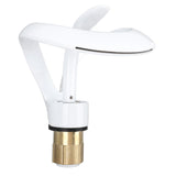 Waterfall Bathroom Faucet Single Handle Hot Cold Bathroom Sink Faucet Vanity Faucet Snake Head Shape V1294-YM0901-3112240011611