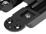 Door Hinge Quiet Zinc Alloy Matte Finished 3D Adjustable Invisible Door Hinge for 1 3/8 Inch Door V1294-YM0901-3114240081311