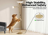 Artiss Gold Floor Lamp with Reading Light Mother and Child Standing Lamp with 360 Flexible LAMP-FLOOR-SF-1171-GD