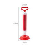 Vacuum Toilet Pipe Plunger Large Suction Cups Quickly Unblock Household Sewer Dredging Plunger V1294-YM0716-3117220158212
