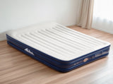 Weisshorn Air Mattress Double Inflatable Bed 46cm Air bed AMAT-PLO01-46-D-WHBL