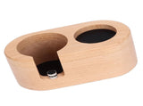 Coffee Filter Tamper Holder 58mm Aperture Coffee Knock Box Wood Texture Wooden Coffee Tamping V1294-YM0523-3113220050611