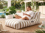 Artiss Outdoor Bag Chair with Filler Splash-Proofbag Lounge DIY Stuffed Animal Storage BD-LOUNGE-TAWH-4FILLER