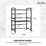 Kitchee Microwave Double Shelf - Expanding Storage Rack Kitchen Organiser Stand V238-SUPDZ-41181999956048