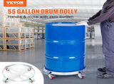 2PCS 250 L Heavy Duty Drum Dolly, 454 kg Load Capacity, Barrel Dolly Cart Drum Caddy, Non Tipping V952-DZTCJ55100042N9RAV0
