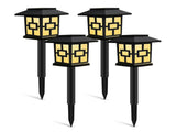 4Pcs Solar Lights Outdoor Landscape Lighting Lawn Lamp Solar Powered Light for Pathway Garden Patio V1294-YM0901-L4483-3-4