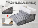Electric Heated Foot Warmer - Heating Foot Warmer for Men & Women, Feet Warmer with 6 Temperature V1107-742-23057