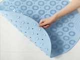 HOOWIFFY PVC Foot Cleaner Mat with Acupoint Massage for Home Use, Non- Bath Shower Floor Mat, 1 Pc V1189-WXFWAL-20260326-02606