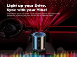Smart Car Air Freshener with Starry Lights Projector Automatic Aroma Diffuser, 3 Modes, V1107-SMART CAR AIR FRESHENER