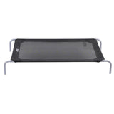 i.Pet Pet Dog Bed Elevated Trampoline Durable Raised Heavy Duty Large Dogs 90x137cm Black PET-BED-ET-XXL137-BK