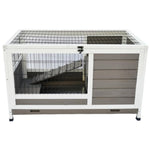 YES4PETS Rabbit Hutch Cat House Cage Guinea Pig Ferret Cage V278-SINGLE-PET-CAGE-901