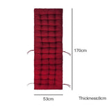 Patio Chaise Lounge Cushions Sun Lounger Cushions Pad Lounge Chair Cushion for Travel Holiday Indoor V1294-YM0717-10133312