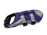 Dog Life Jacket Pet Swim Vest with Rescue Handle Reflective Strips Adjustable Quick Release Buckle V1341-ZY-KAUSYTNE-XL-PURPLE