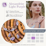 Wish Stone Pendant Necklace, Necklaces for with Birthstone Crystals, Allergy-Free Jewelry for V1164-325806