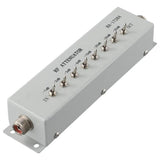 RA-1728A High Frequency Attenuator 0-82DB Variable/Step Attenuator 50 OHM for Amateur Radio V1369-AZ3-W-11541