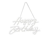 Happy Birthday Letter LED Lights Romantic Neon Light Sign Acrylic Happy Birthday Decoration for V1294-YM0706-3119230134312