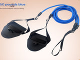 Blue Flippers 50lbs Swim Resistance Band Trainer - Dry-Land Arm Strength & V888-ELOSUNG24884