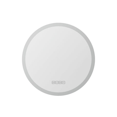 Embellir Bluetooth LED Wall Mirror With Light 50CM Bathroom Decor Round Mirrors MM-E-WALL-ROU-LED-50-BT