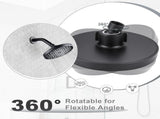 Shower Head High Pressure Rain, Luxury Bathroom Showerhead with Adjustable Angles, Anti-Clogging V1258-DP02-F-75
