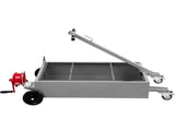 Low Profile Oil Drain Pan Truck Drain Pan 57 L with Pump Hose Casters V952-QCPYP15JLSYYLBYC1V0