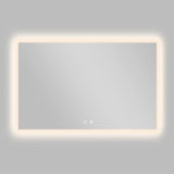 Smart LED Bathroom Mirror Anti-Fog Wall Mounted Vanity Mirror with 3 Color Dimmable Lights Touch V767-XMR-C28-330-AU