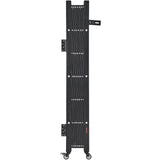 Single Folding Security Gate, Lockable Scissor Gate with 360 degree Swivel Casters, Outdoor V952-GZDZDAQM51575LJAZ001V0