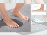 3 Pack Coral fleece Bath Mat Set - Super Soft Absorbent Quick Dry Bathroom Rug Sets, Machine V1189-LC-AMZ-00302