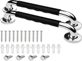 2 Pieces Toilet Grab Bars - 30 cm - Wall Grab Bar - Bathroom Grab Bars - Shower Grab Bars V1188-MS101-02822-1