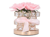 Rose Flower Lamp Rechargeable Touch Control Stepless Brightness Dimming 3 Color Temperature Cordless V1294-YM0901-3119240103011