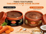 2 Pcs Tanning Gel with Gold Shimmer & 3 Pcs Self Tanning Mitt Set 2 Pcs Tanning Gel, 3 Pcs Tanning V1337-5TG