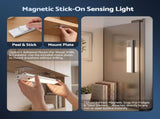 Artiss 4-Pack 25cm Motion Sensor Under Cabinet Lights, LED Closet Light with 5 Colors Dimmable MSL-25CM-5C-X4
