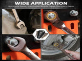 SEDY 12Pc Metric Flexible Ratchet Spanner Combination Spanner Magnetic Organizer V465-81179