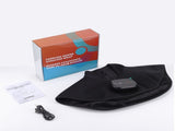 Black Wireless Large Coverage Heated Shoulder & Neck Wrap - TypeC Rechargeable Thermal Therapy Shawl V888-ELOSUNG49732