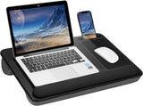 Portable Laptop Desk with Device Ledge, Mouse Pad and Phone Holder for Home Office V178-84810