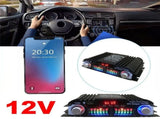 1600W Peak Power Digital 4 Channel Audio Amplifier Radio USB Bluetooth-Compatible Mini Stereo Amp V1369-AZ3-W-23121