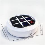 4-in-1 Electronic Tic Tac Toe Game AI Battle, Two-Player Mode, Memory & Speed Challenge Handheld V1106-DZJZQ001