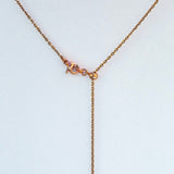 Gift Box - Chest Rose Gold Aroma Necklace Purify Oil Blend V760-GBAJ - 43