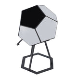 LED Dodecahedron Light USB Powered Music Sync Color Changing Colorful Ambient Lamp with Stand for V1294-YM0901-3119240061311