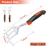 Hand Rake Garden Tool, Heavy Duty Hand Cultivators for Gardening Garden Toolss, Gardening Tool V1258-DP02-C-947