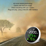 Indoor Air Quality Monitor PM2.5, Mini Portable Smart Sensor, Temperature and Humidity Tester V1237-ZY-715-158