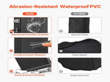 Bass Guitar Hard Case, 1220 mm Rectangular Guitar Hard Case, With Lock Latch Keys Handle, PVC V952-JXJTYHJXJHBBVUUYRV0