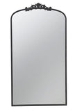Baroque Tall Black Wall Mirror 168cm V637-20981
