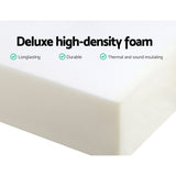 Giselle Bedding Foldable Mattress Folding Foam Trifold Green FOAM-MFM-TRIO-MES-GN