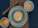 Serving Bowl 28cm Earth & Sky Glaze V637-C9021