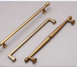 64mm Hole Spacing Pleated Fan Cabinet Pull 6pcs V1221-XM-LB352-GM22