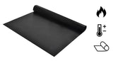 6-Pack Non Stick Grill Mat Oven Mat Baking Mat, 40x33cm, Black V1237-ZY-506-0072