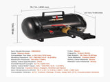 Air Tire Bead Seater, 5 Gal / 18.9 L, Heavy Duty Tire Bead Blaster Tool, 87-116 PSI Operating V952-LTBCQXZXS5GAFKQSV001V0