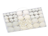 100pcs Xmas Ball Ornaments Xmas Tree Decorations Hanging Balls for Xmas Tree Decorations Holiday V1294-YM0901-3115240086512